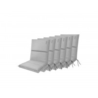SPIRIT 2091 nízka - set 6 ks - podušky na stoličky a kreslá