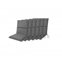 SPIRIT 2091 nízka - set 6 ks - podušky na stoličky a kreslá