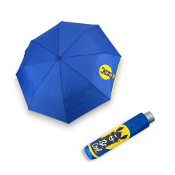 Mini Light Kids Crystal Blue Lama - detský skladací dáždnik
