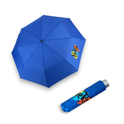 Mini Light Kids Crystal Blue Hero - detský skladací dáždnik