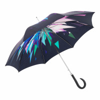 Elegance Boheme Starlight  - dámsky luxusný dáždnik s abstraktnou potlačou