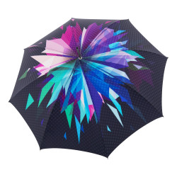 Elegance Boheme Starlight  - dámsky luxusný dáždnik s abstraktnou potlačou