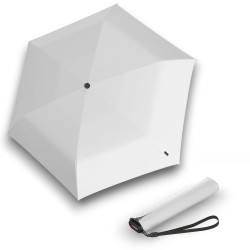 KNIRPS US.050 White - ľahký dámsky skladací plochý dáždnik