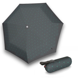 KNIRPS X1 LOTOUS IRON - ľahký dámsky skladací mini-dáždnik