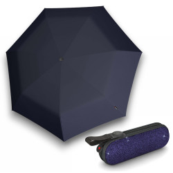 KNIRPS X1 GLAM NAVY - ľahký dámsky skladací mini-dáždnik