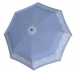 Fiber AC Style blue Flower - dámsky vystrelovací dáždnik