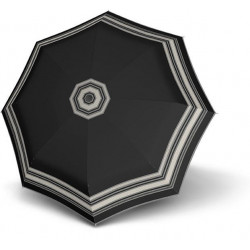 Fiber AC Graphics black Dots  - dámský vystrelovací dáždnik