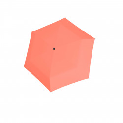 Fiber Mini Compact uni Neon Coral - dámsky skladací dáždnik