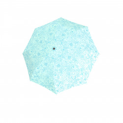 Fiber Havanna Giardino mistic blue dámsky plne automatický dáždnik