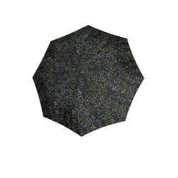 Knirps A.050 medium manual scubes black - elegantný skladací dáždnik