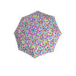 Knirps A 200 Medium Duomatic create crystal - elegantný  plno automatický dáždnik