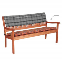 Sedák na 3-miestnu lavicu 150 x 45 x 6 cm