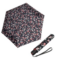 Knirps U.200 Duomatic embracing black - elegantný dámsky plne automatický dáždnik