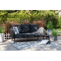 MELIA LIKA-TEX® antracit - luxusná záhradná pohovka