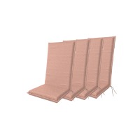 ART 4041 vysoký - set 4 ks - podušky na stoličku a kreslo