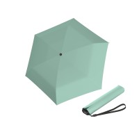 Knirps US.050 ultra light slim manual mint - ľahký dámsky skladací plochý dáždnik