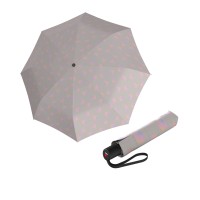 KNIRPS A.200 MEDIUM DUOMATIC Magicdots Shell - elegantný dámsky plnoautomatický dáždnik