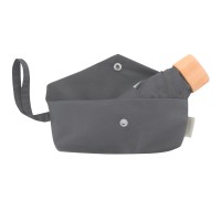 Nature Mini Cork slate grey FSC® - EKO dáždnik