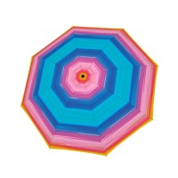 Fiber Mini Happy pink - dámsky skladací dáždnik