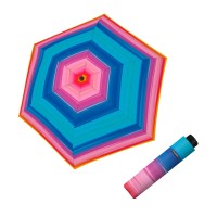 Fiber Havanna Happy pink - dámsky skladací dáždnik