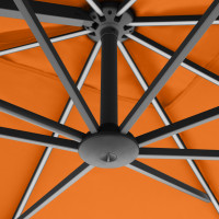 myZone 220 x 300 cm LED - záhradný naklápací bočný slnečník