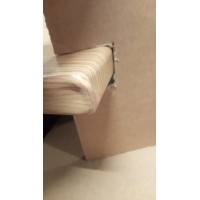 EXPERT WOOD antracit - gastro hliníkový stôl 90x90x75cm