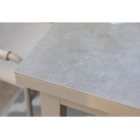 VELIA - záhradný rozkladací stôl 167/217 x 90 x 76 cm