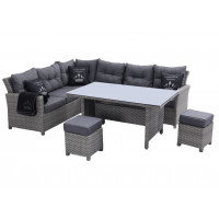 HAVANNA COMBI - záhradné rohové ratanové sedenie