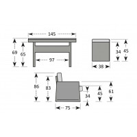 HAVANNA COMBI - záhradné rohové ratanové sedenie