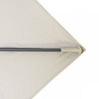 RAVENNA 330 cm - veľký záhradný výkyvný slnečník s bočnou tyčou