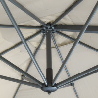 RAVENNA 330 cm - veľký záhradný výkyvný slnečník s bočnou tyčou