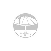 RAVENNA 330 cm - veľký záhradný výkyvný slnečník s bočnou tyčou