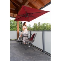 ACTIVE 320 x 210 cm - moderný slnečník s bočnou nohou