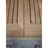 Stôl CONCEPT rozkladací s teakovou doskou - 2. akosť (N291)