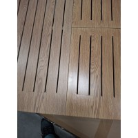 EXPERT WOOD - rozkladací hliníkový stôl 150 / 210x90x75 cm