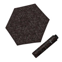 Fiber Havanna Spotlight Black - skladací dáždnik