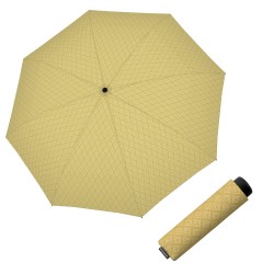 Fiber Fun Calm yellow - dámsky plne automatický dáždnik