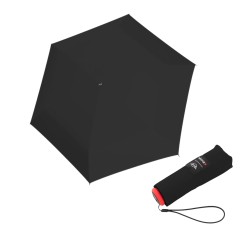 Knirps Mini Midnight Black - elegantný skladací dáždnik