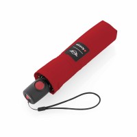 Knirps Mini Duomatic Dark Chili - elegantní plně automatický deštník