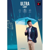 KNIRPS U.200 AQUA - elegantný dámsky plne automatický dáždnik