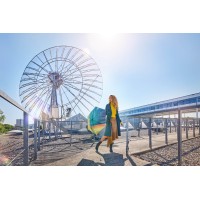 Carbonsteel Mini Slim Noble Check Gold - dámsky skladací dáždnik