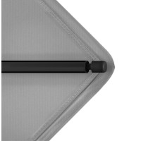 KNIRPS APOLL BLACK 240 x 240 cm - záhradný stredový slnečník