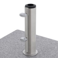 Pojazdný žulový stojan KNIRPS 70 kg svetlý